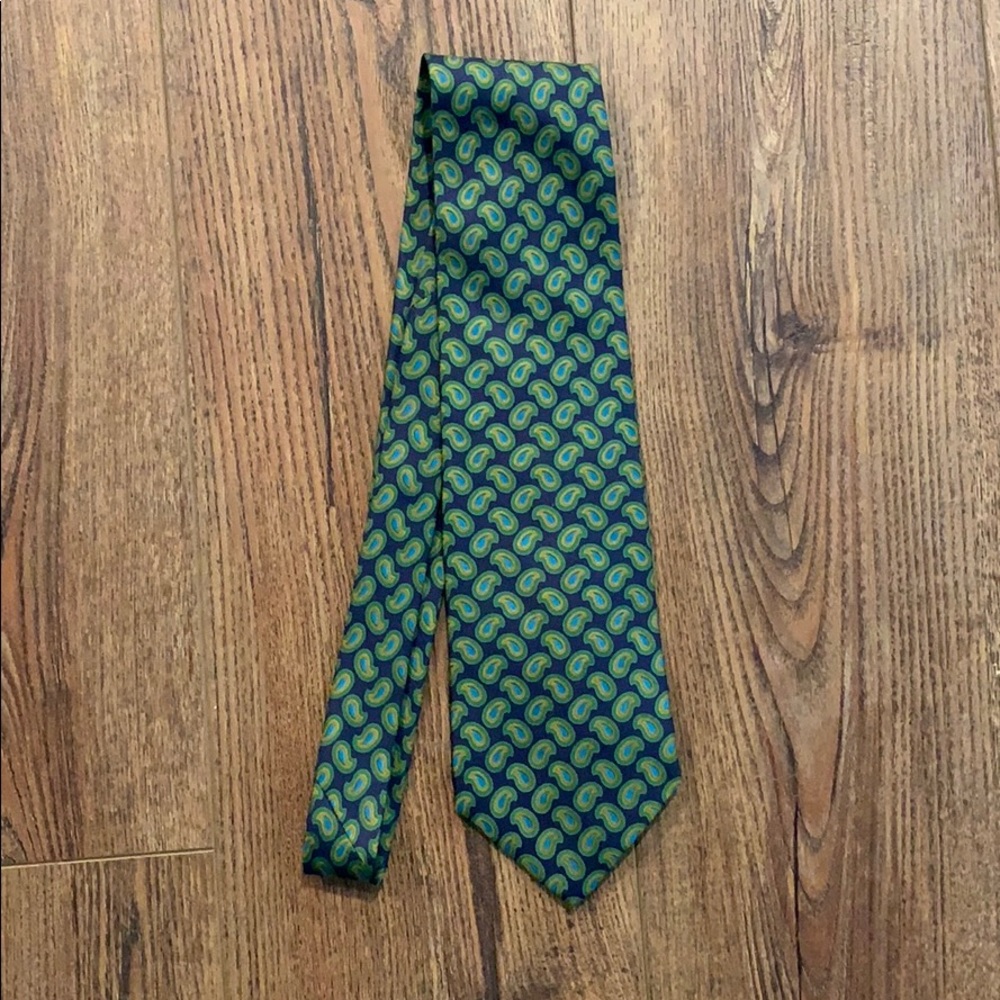 J Crew 100% Silk Handmade Tie